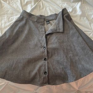 Shein xs gray skirt